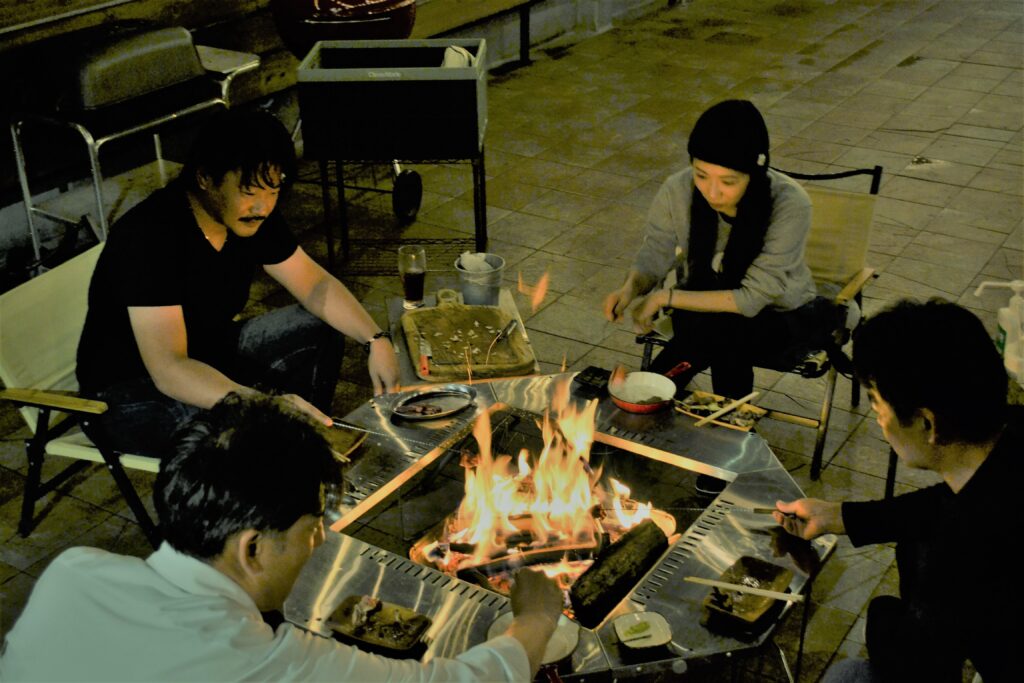 焚火とBBQコース予約開始!